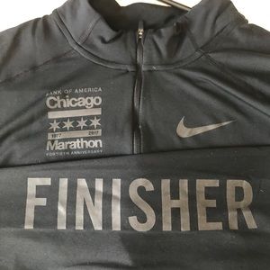 Nike Dri fit jacket Chicago Marathon Finisher
